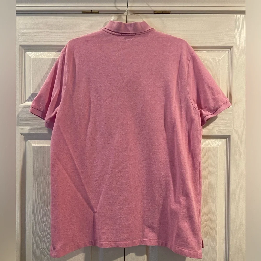 Ralph Lauren Men’s Pink Classic Fit SS Polo Shirt Size L